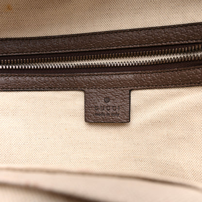 Gucci GG Supreme Monogram Calfskin Web Small Ophidia Day Backpack Beige Ebony New Acero 6 of 11