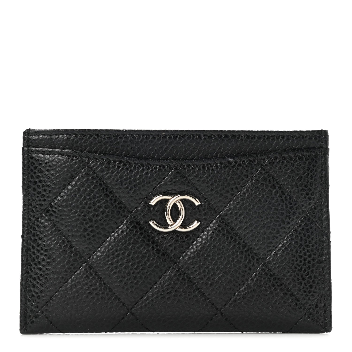 Chanel Caviar Quilted Card Holder Black 1 of 7