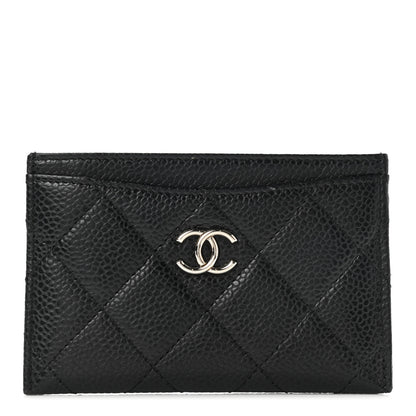 Chanel Caviar Quilted Card Holder Black 1 of 7