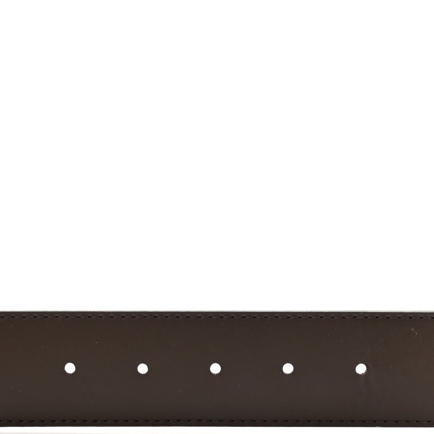 Damier Ebene 40mm LV Initiales Belt 80 32