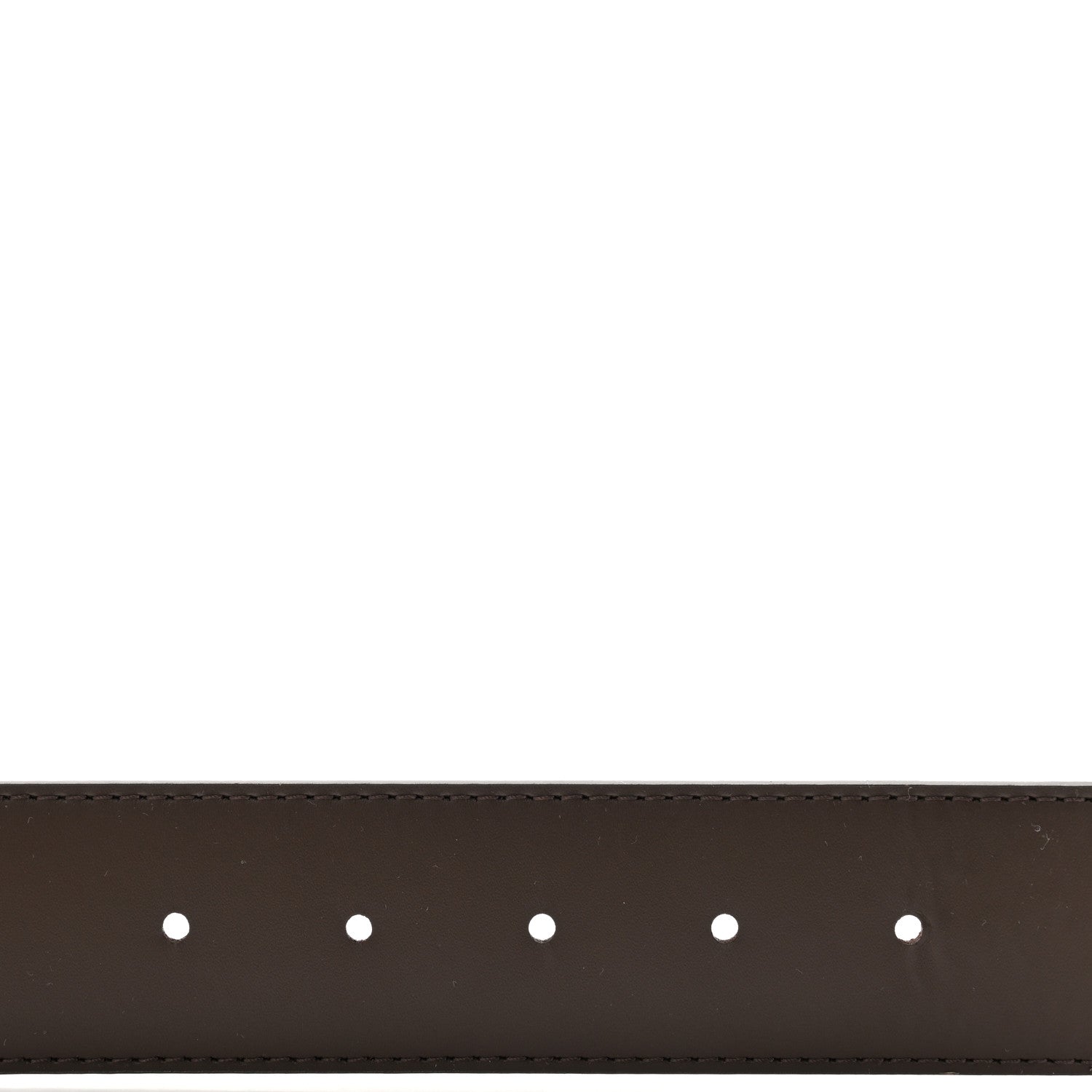 Louis Vuitton Damier Ebene 40mm LV Initiales Belt 80 32 5 of 7