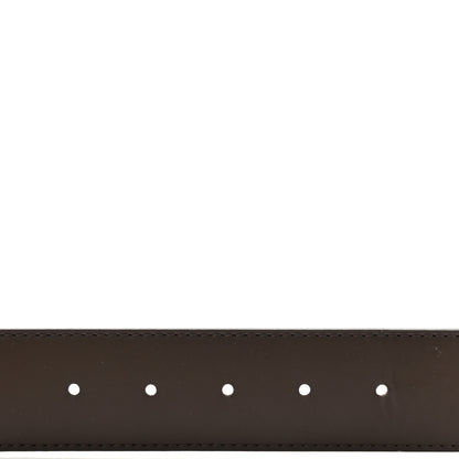 Louis Vuitton Damier Ebene 40mm LV Initiales Belt 80 32 5 of 7