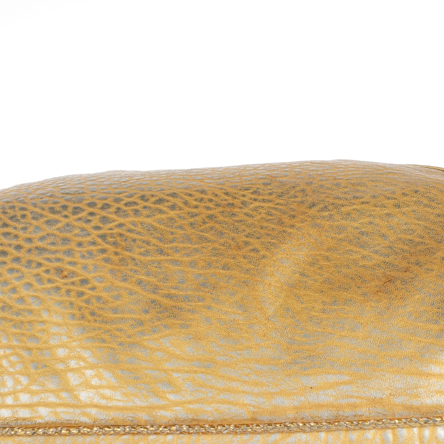 Fendi Nappa Nuvolata Bimetal Spy Oro Argento 8 of 17