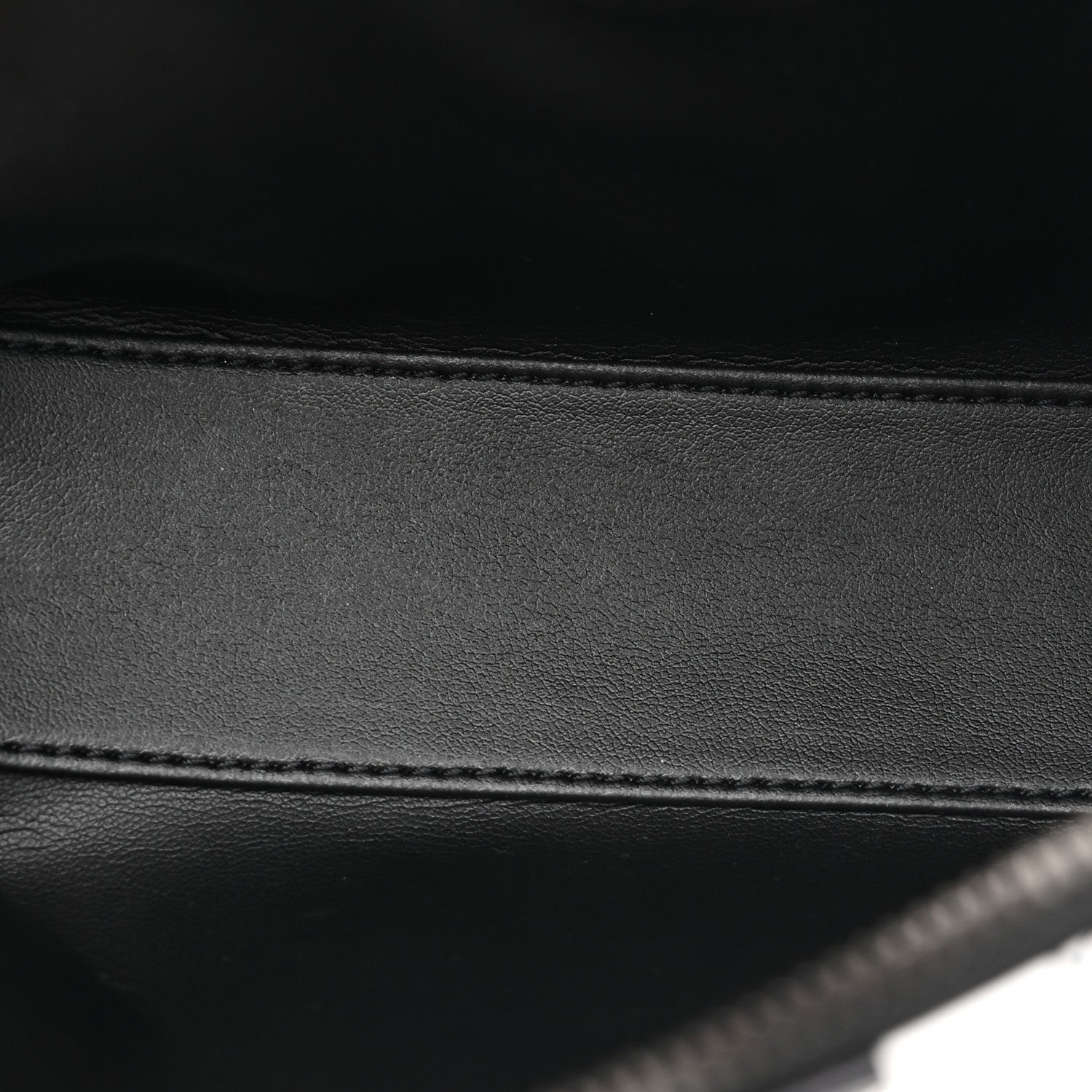 MCM Checkerboard Visetos Cosmetic Pouch Black White 5 of 7