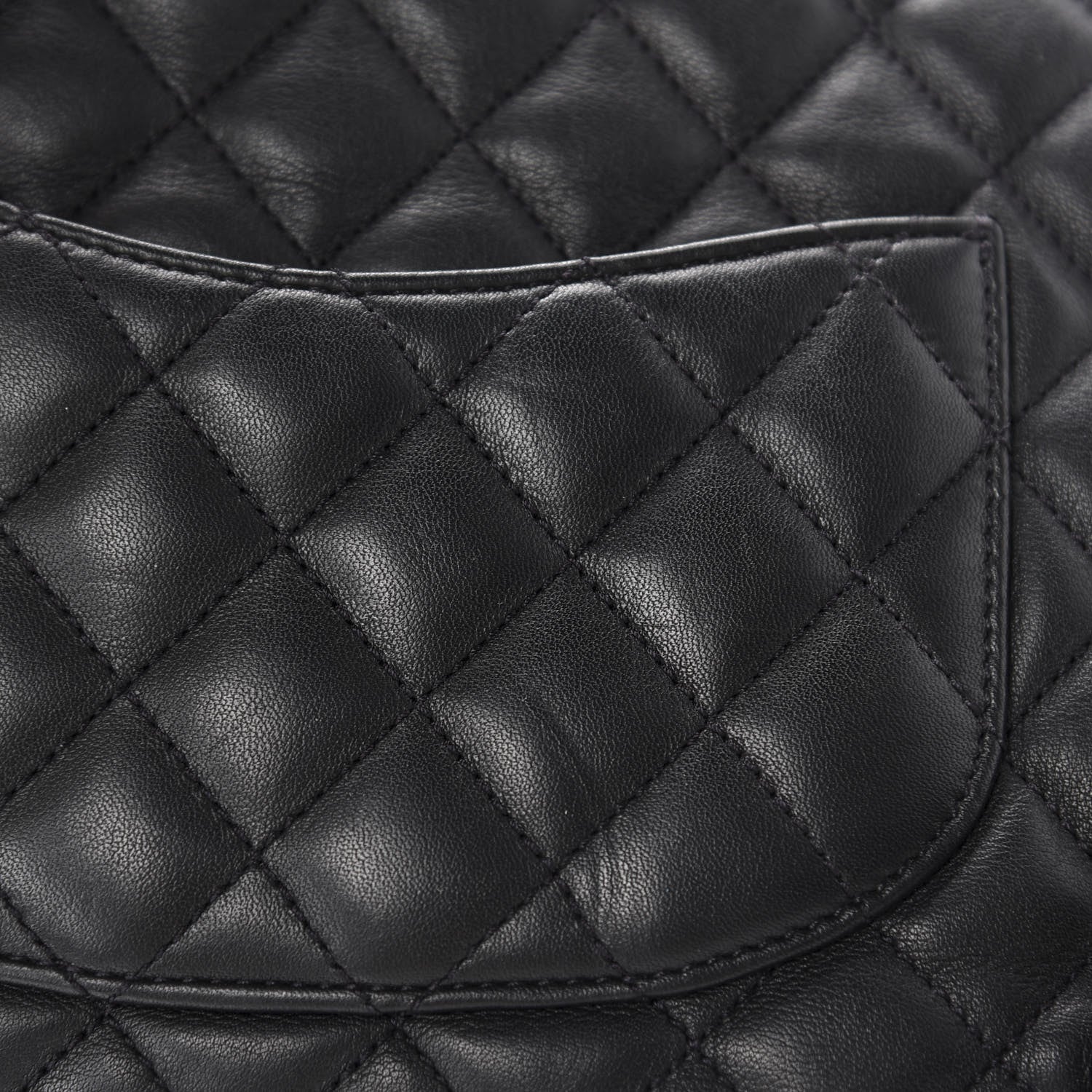 Chanel Lambskin Quilted Large Urban Spirit Backpack Black 7 of 10