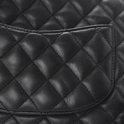 Chanel Lambskin Quilted Large Urban Spirit Backpack Black 7 of 10