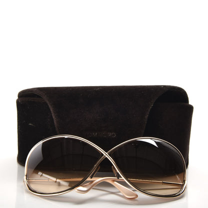 Tom Ford Miranda Crossover Sunglasses TF130 Gold 9 of 9