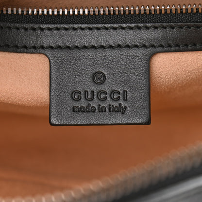 Gucci Calfskin Matelasse Mens GG Marmont Belt Bag 90 36 Black 6 of 10