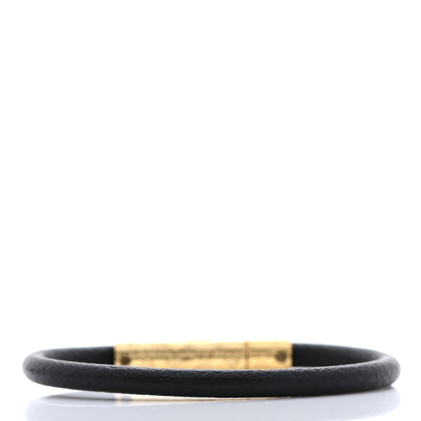 Calfskin Confidential Bracelet 17 Black