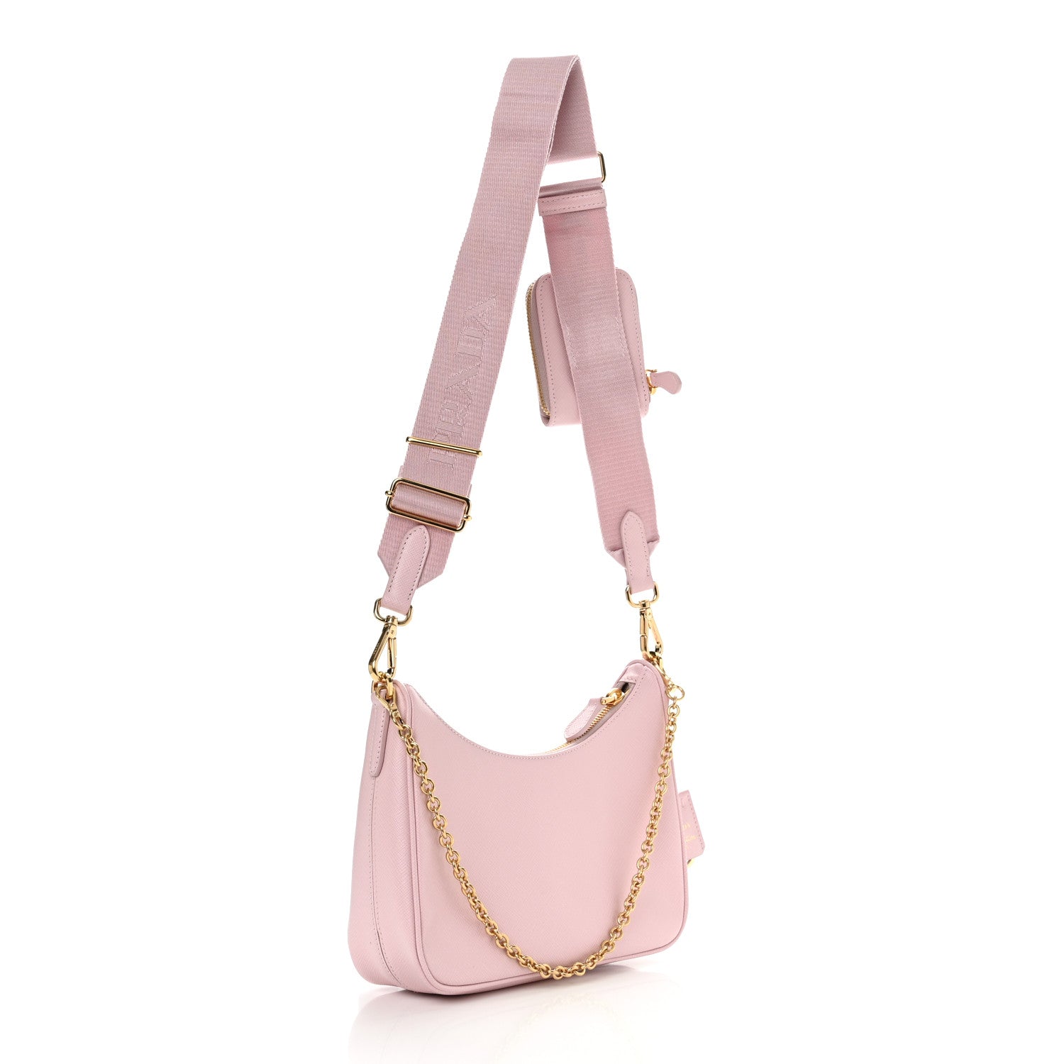 Prada Saffiano Lux Re-Edition 2005 Shoulder Bag Alabastro 3 of 10