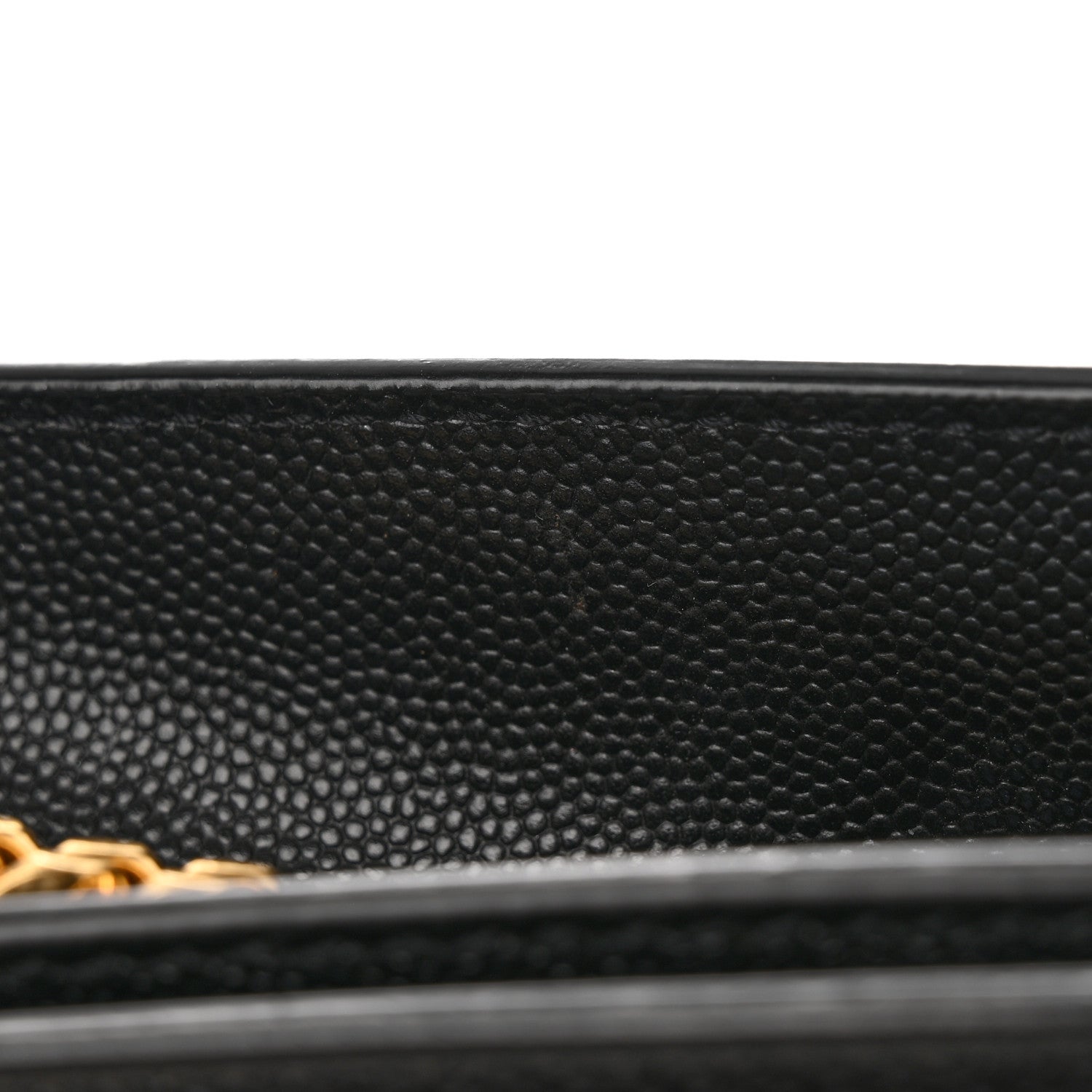 Saint Laurent Grain De Poudre Medium Classic Monogram Kate Satchel Black 17 of 19