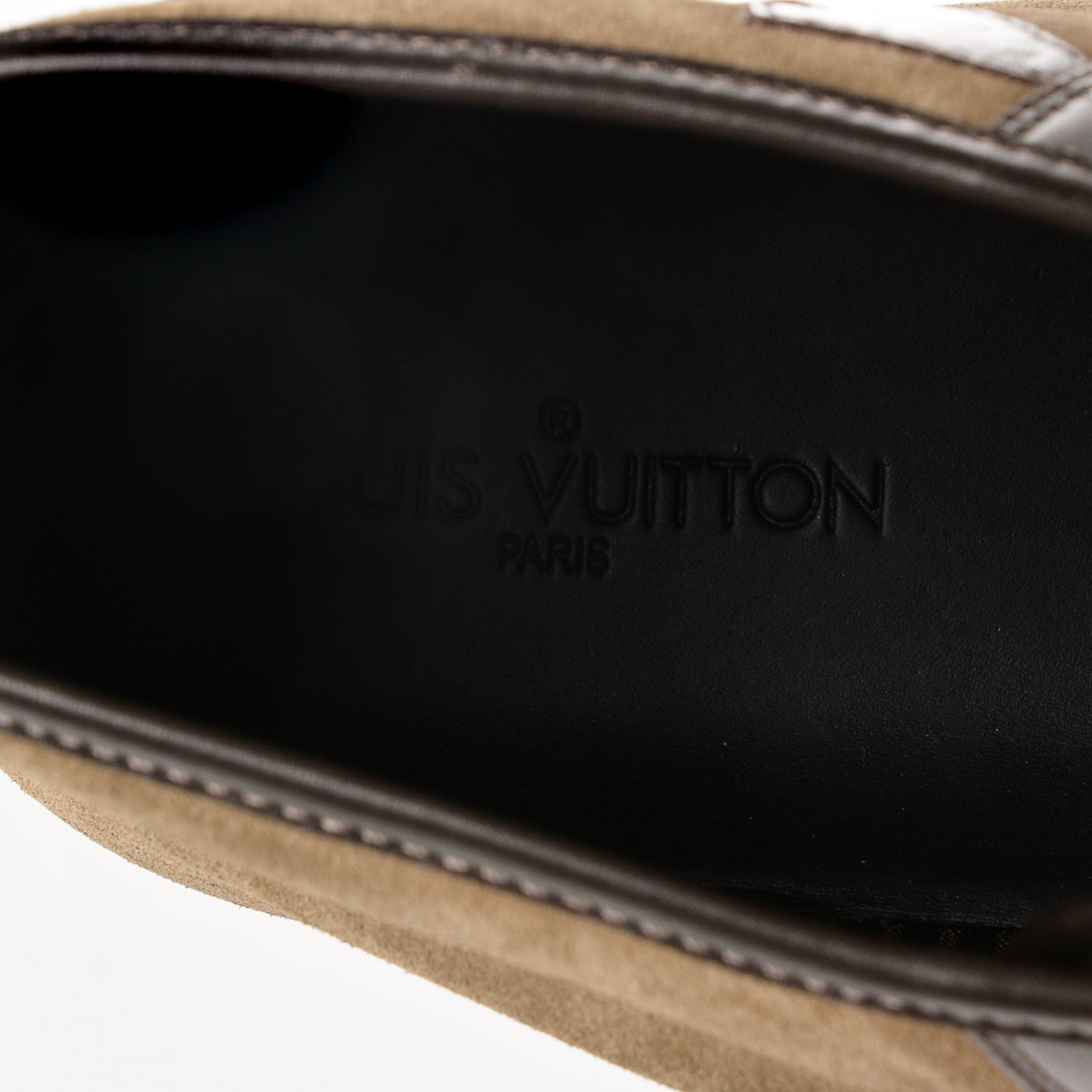 Louis Vuitton Suede Punchy High Top Sneaker Boots Olive 7 of 8