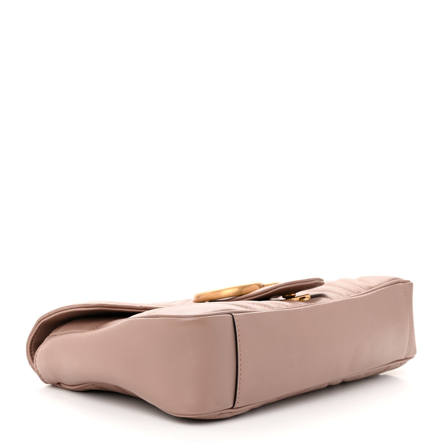 Calfskin Matelasse Medium GG Marmont Shoulder Bag Porcelain Rose