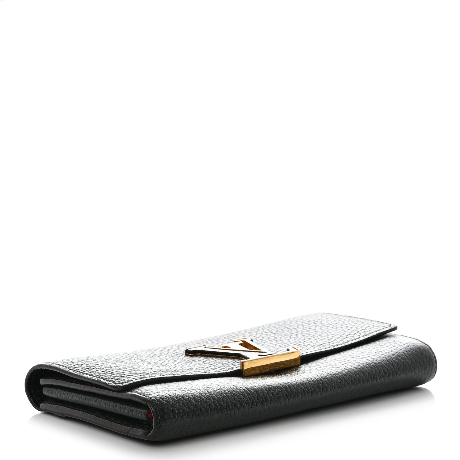 Louis Vuitton Taurillon Capucines Wallet Black 4 of 8