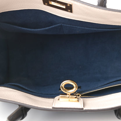 Louis Vuitton Calfskin Monogram On My Side Marine 5 of 8