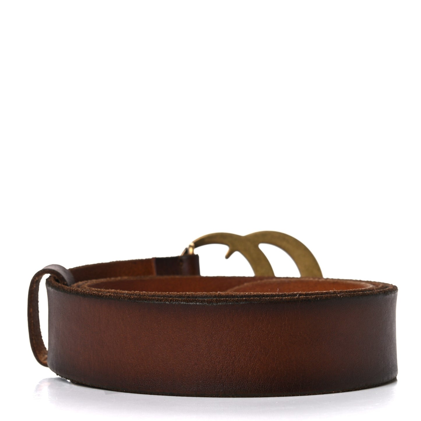 Faded Calfskin Double G 40mm Belt 110 44 Cuir