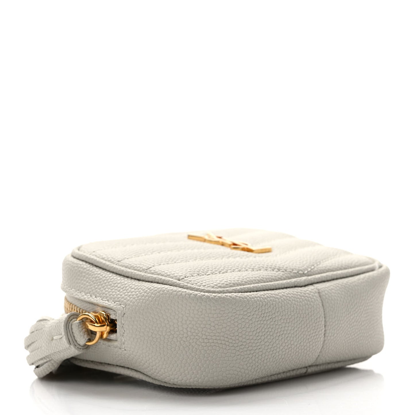 Grain De Poudre Matelasse Monogram Baby Lou Camera Bag Crema Soft