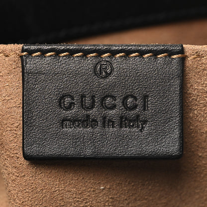 Gucci GG Supreme Monogram Small Padlock Tote Black 6 of 10