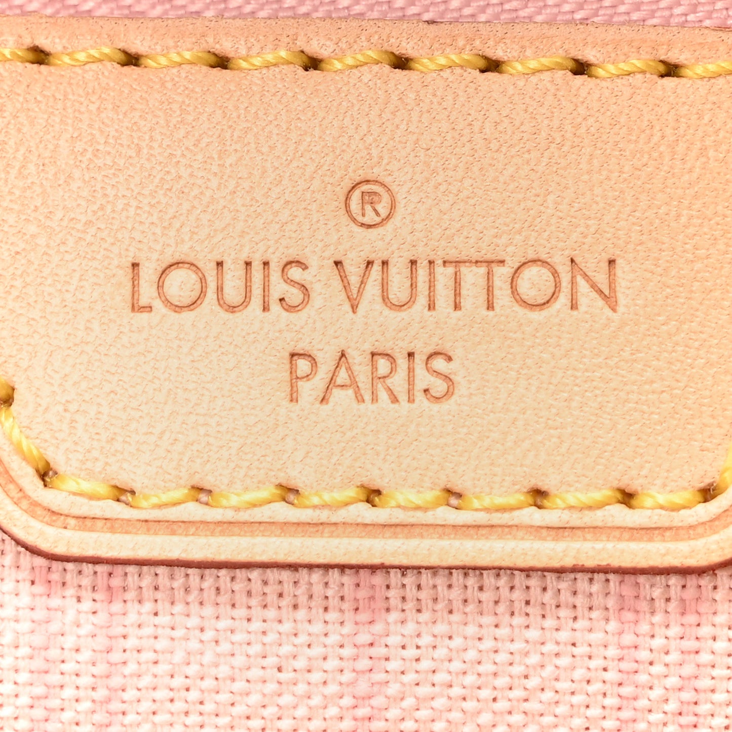 Damier Azur Delightful MM Rose Ballerine