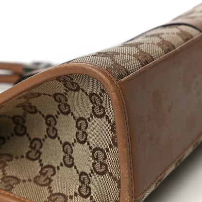Gucci Monogram Small Bardot Bag Brown 28 of 30