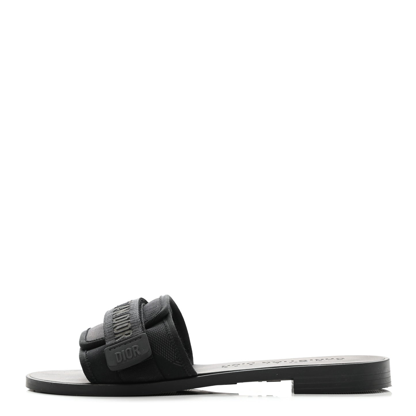 Technical Stretch Fabric Camouflage Dio(r)evolution Slide Sandals 38 Black Military