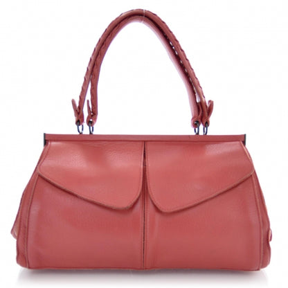 Bottega Veneta Leather Frame Satchel 1 of 8