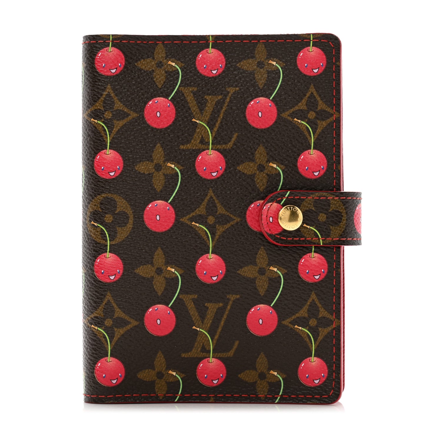 Monogram Cerises Small Ring Agenda Cover