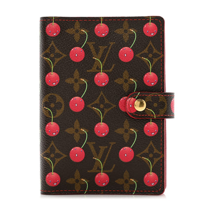Louis Vuitton Monogram Cerises Small Ring Agenda Cover 1 of 10