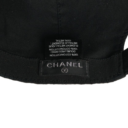 Chanel Cotton CC Cap Hat Black 7 of 7