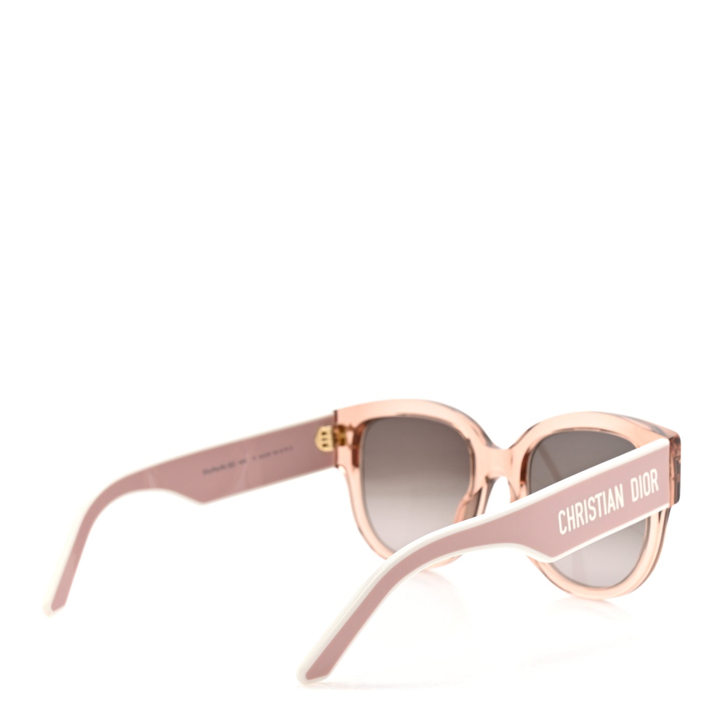 Acetate DiorPacific B2I Butterfly Sunglasses Transparent Pink