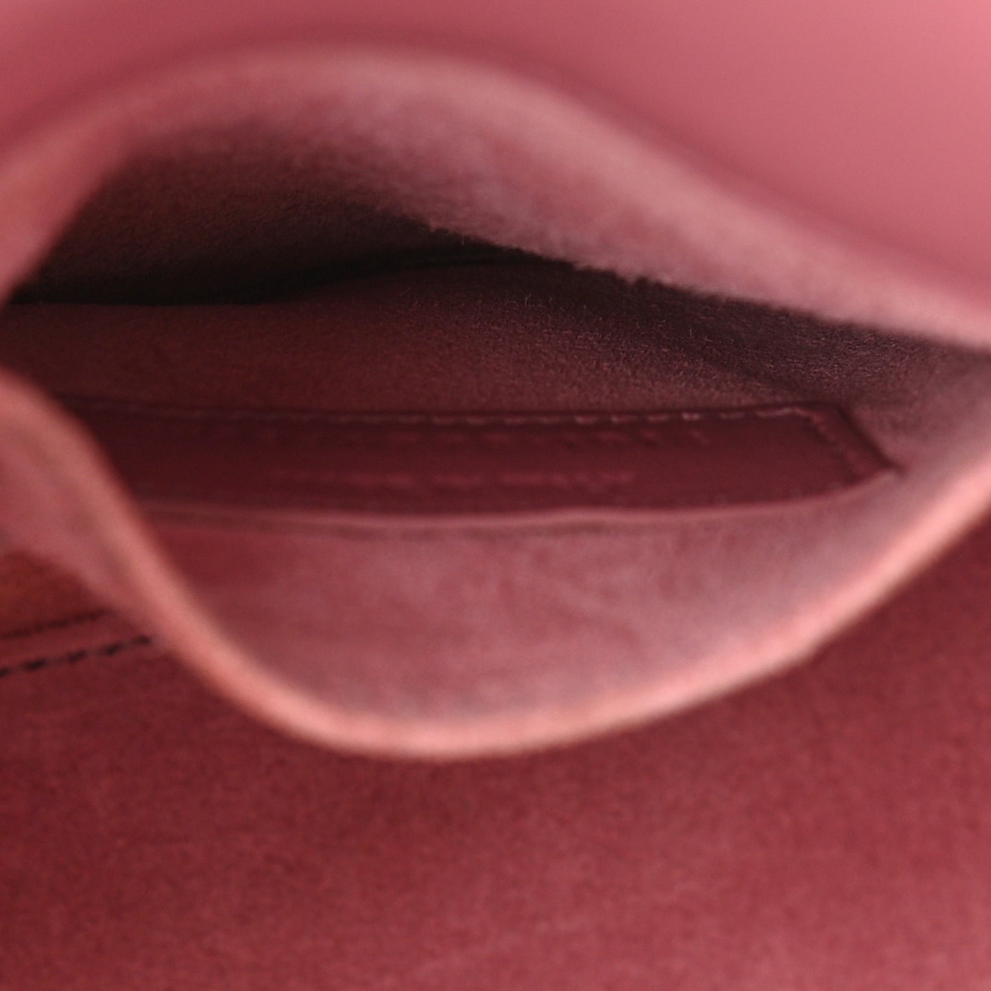 Calfskin Nano Sac De Jour Rose Dark