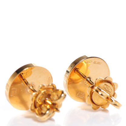Bulgari 18K Yellow Gold Black Onyx BVLGARI BVLGARI Stud Earrings 3 of 5