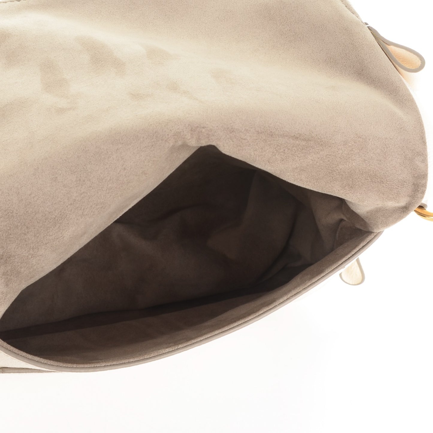 Grained Calfskin Medium Jennifer Crossbody Ivory