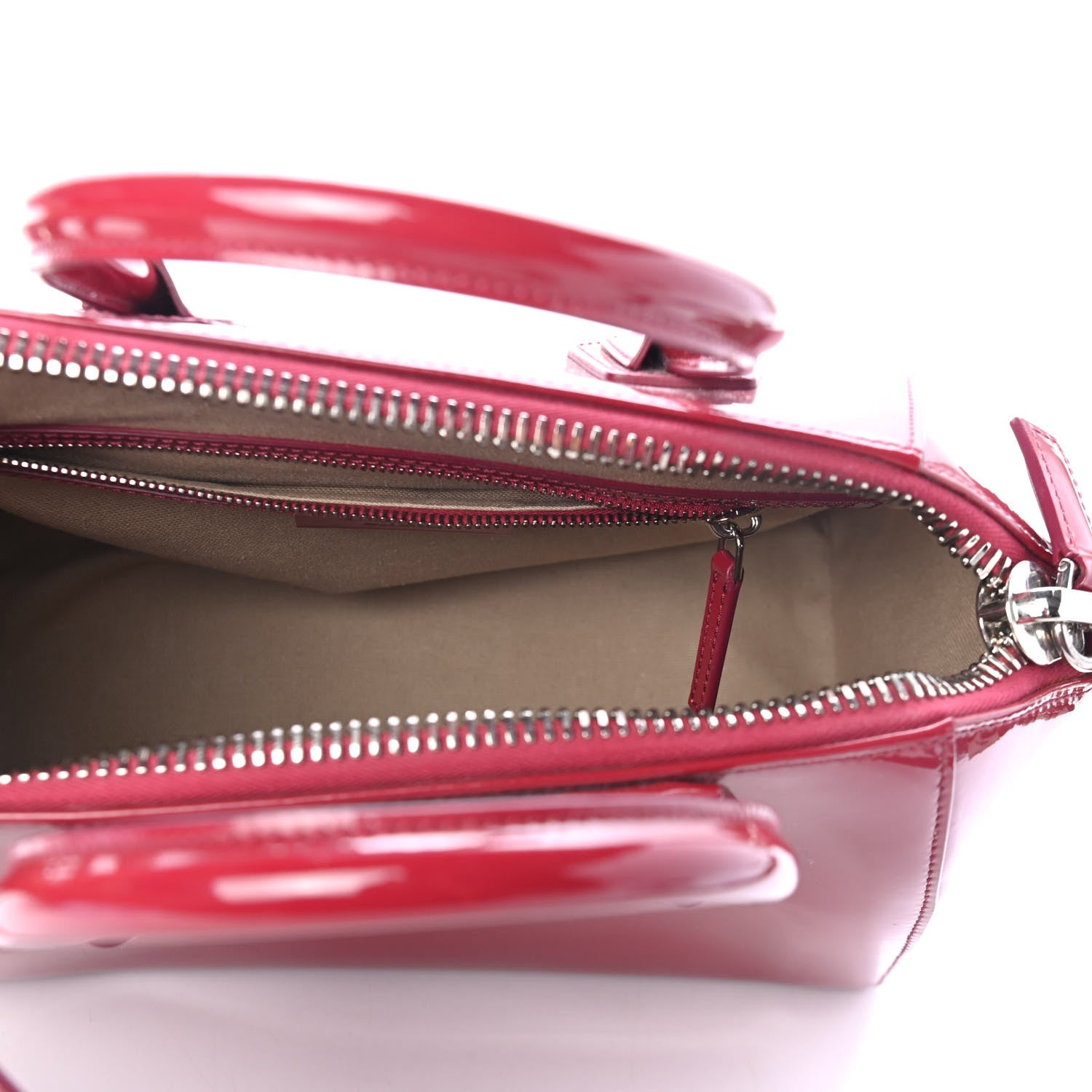 Givenchy Patent Calfskin Small Antigona Red 4 of 4
