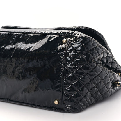 Chanel Vinyl XL Rock and Chain Flap Black 8 of 8