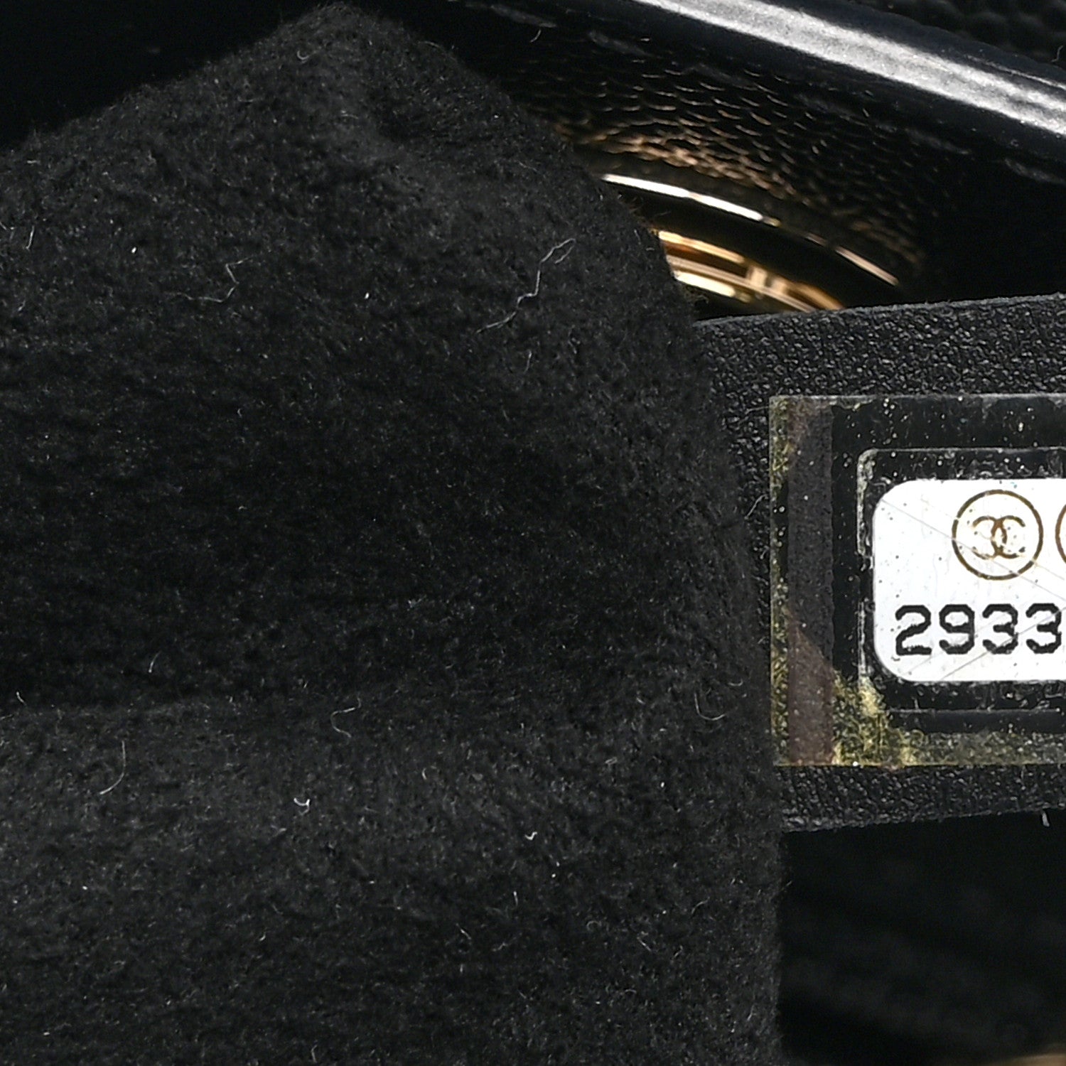 Chanel Caviar Small Studded Deauville Tote Black 7 of 10