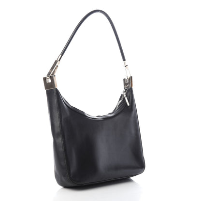 Gucci Calfskin Small Clasp Hobo Black 3 of 10