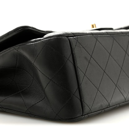 Chanel Lambskin Quilted Maxi Double Flap Black 8 of 13