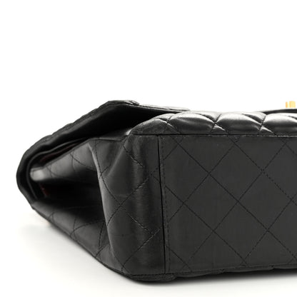 Chanel Lambskin Quilted Maxi Double Flap Black 9 of 11