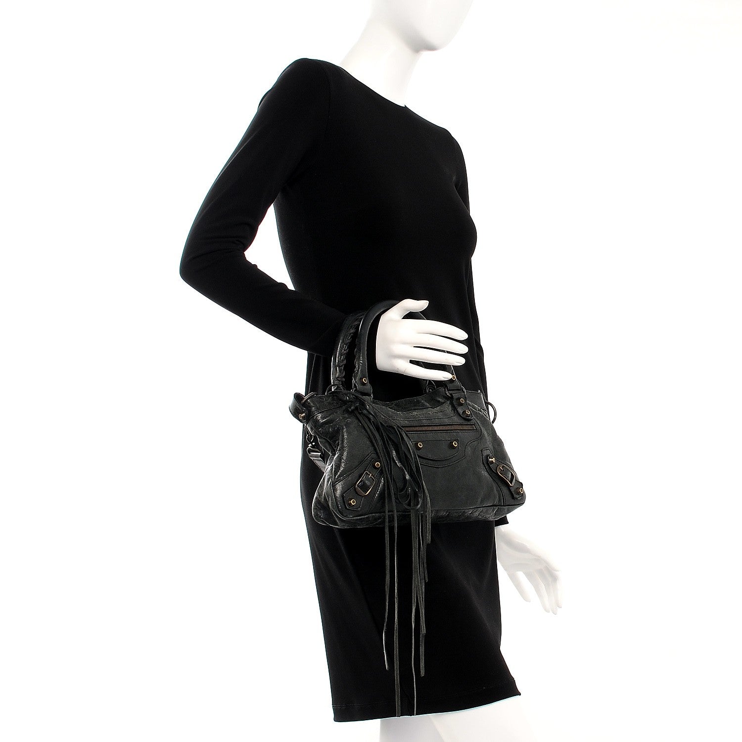 Balenciaga Agneau Classic Hardware First Black 3 of 10