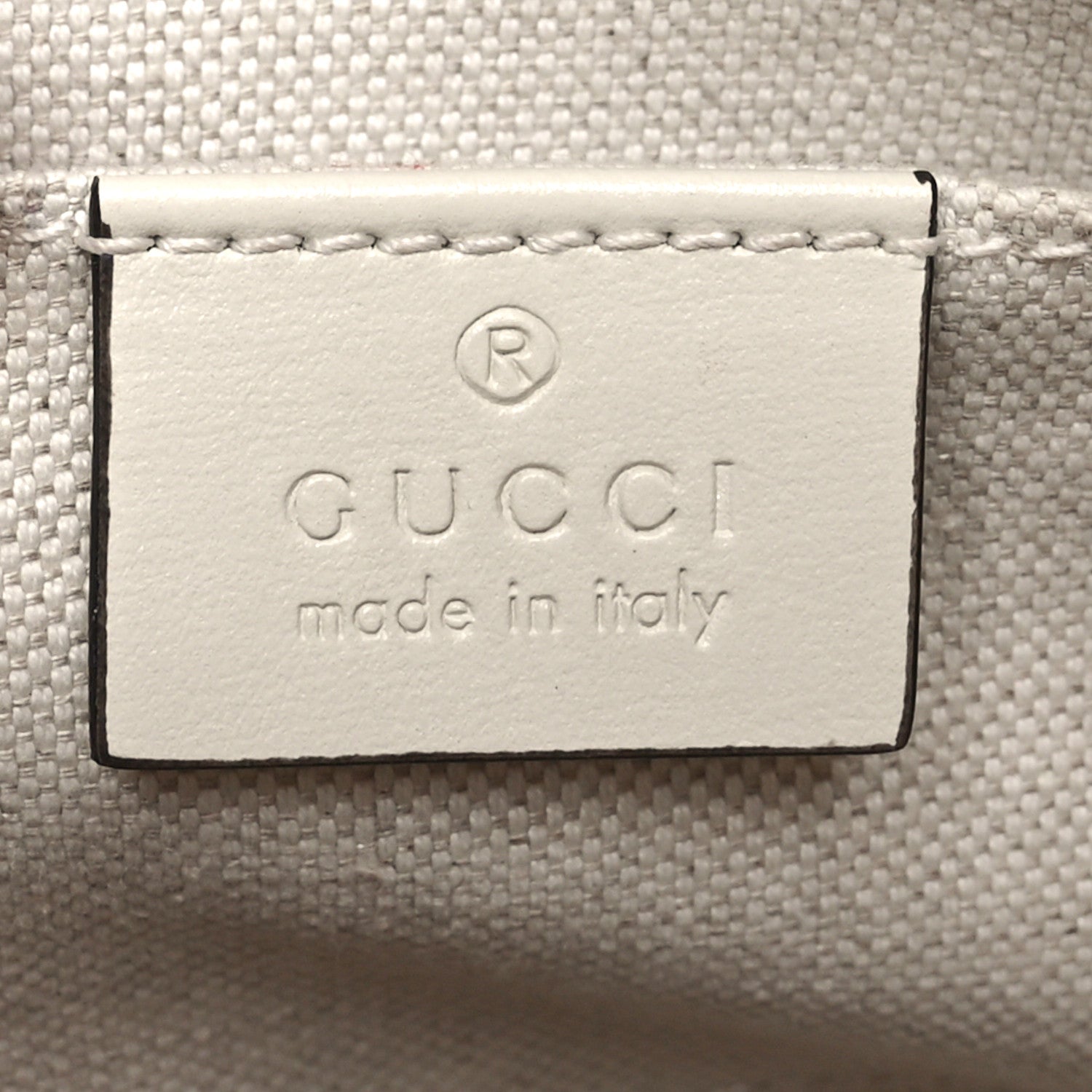 Gucci Boarded Plutone Calfskin Mini Horsebit 1955 Top Handle Bag Mystic White 7 of 10