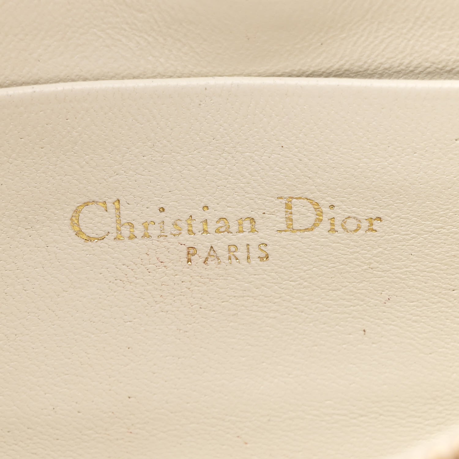 Christian Dior Calfskin Macrocannage Mini Caro Bag White 5 of 9