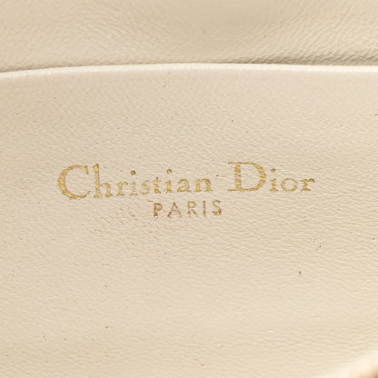 Christian Dior Calfskin Macrocannage Mini Caro Bag White 5 of 9