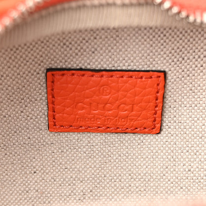 Gucci Piuma Calfskin Jumbo GG Embossed Pocket Belt Bag Good Orange 6 of 9