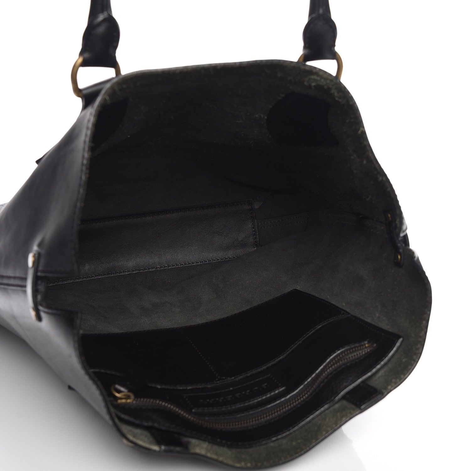 Burberry Calfskin Small Mens Tote Black 5 of 10