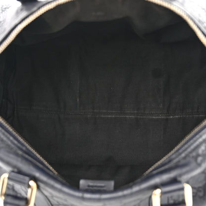 Gucci Guccissima Medium Joy Boston Navy 5 of 13