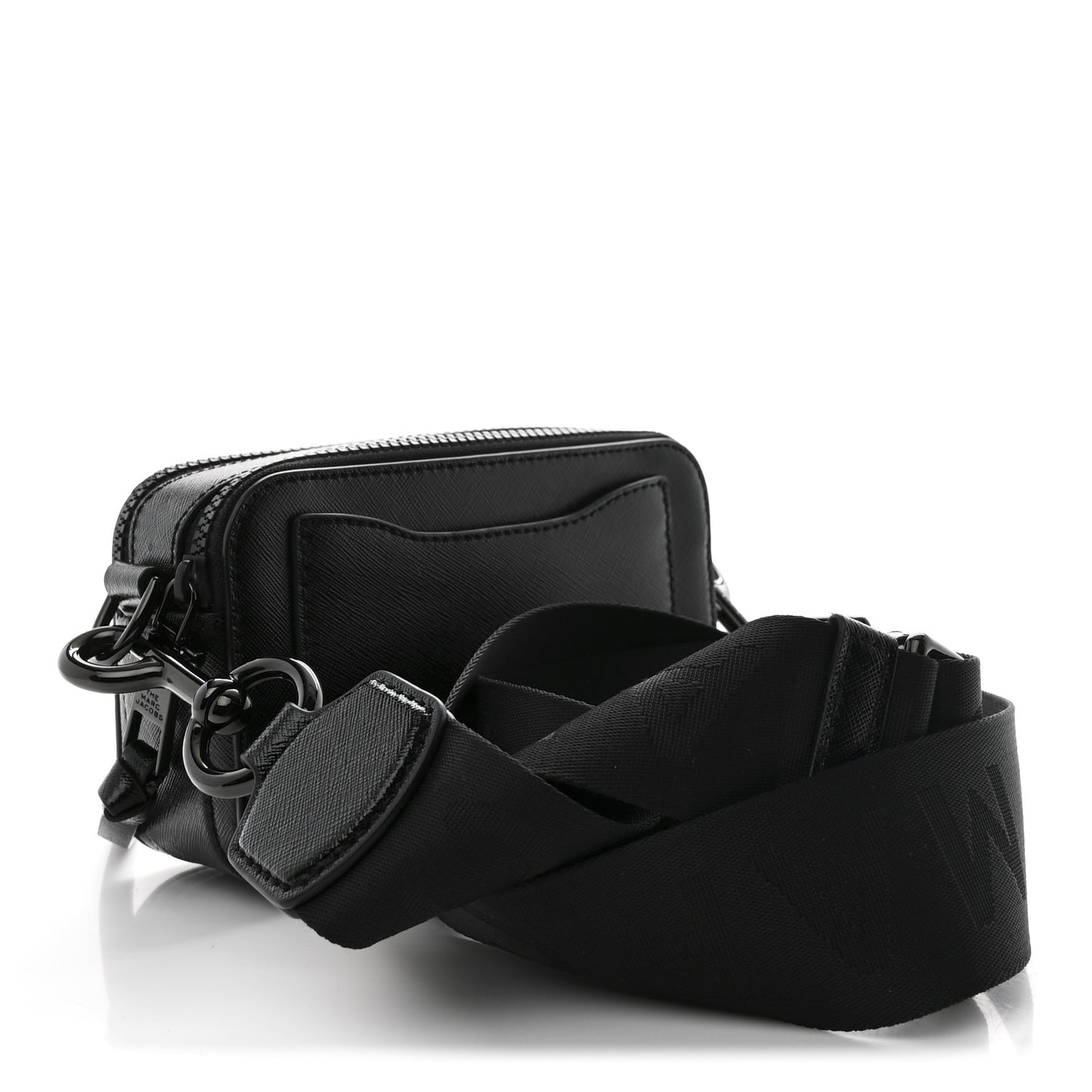 Saffiano Snapshot Camera Bag Black