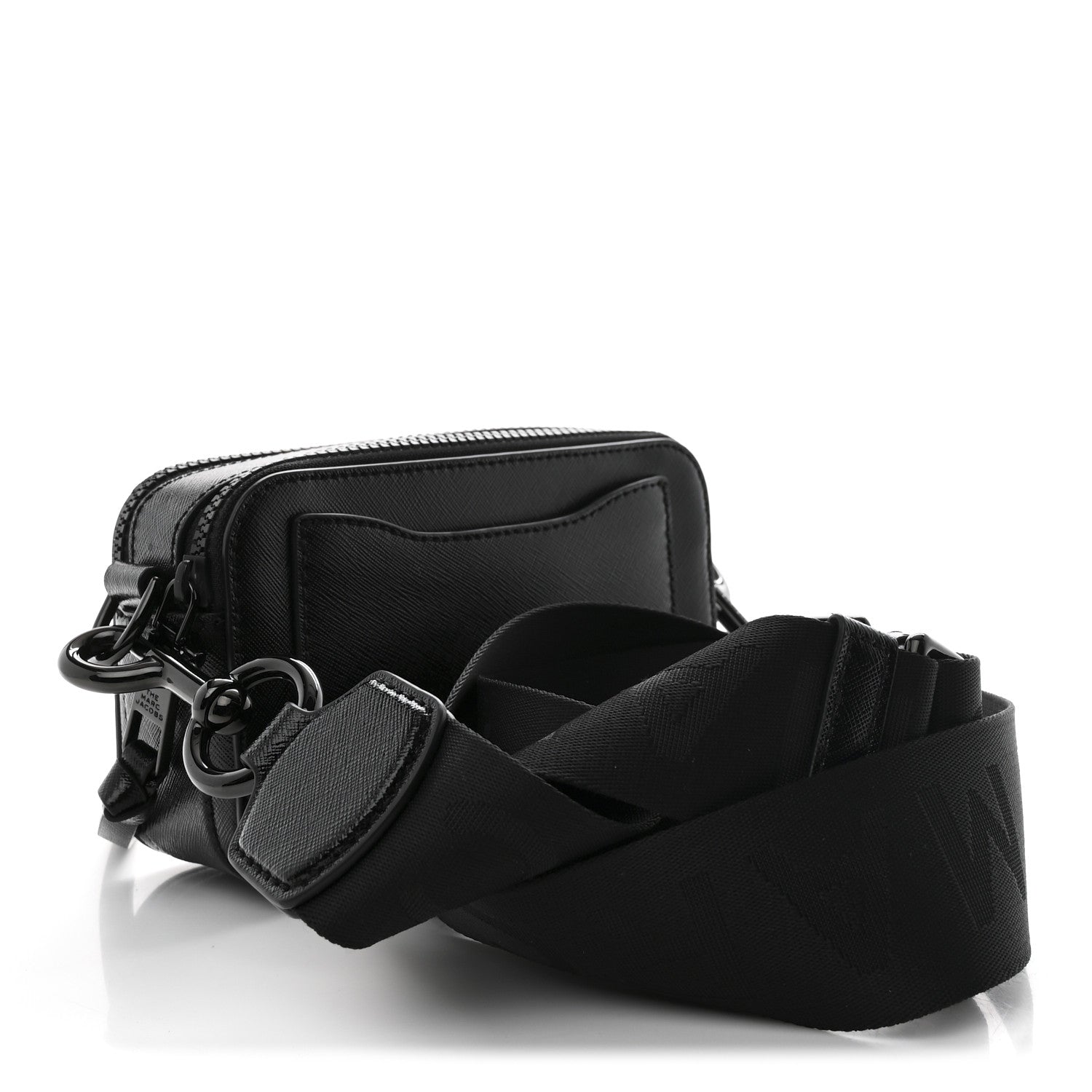 Marc Jacobs Saffiano Snapshot Camera Bag Black 3 of 12