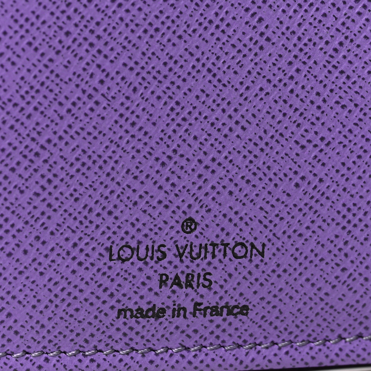 Louis Vuitton Monogram Brazza Wallet Purple 6 of 6