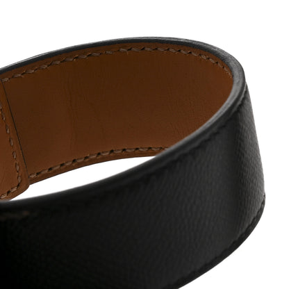 Hermes Madame Calfskin Collier De Chien CDC 24 Bracelet T3 Black 6 of 7